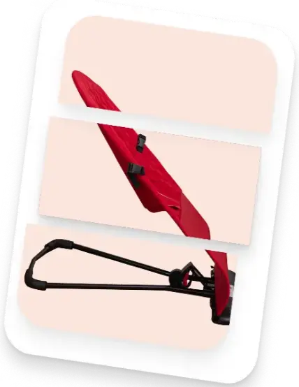 Iegādāties EASYMOM atpūtas krēslu un šūpuļkrēslu-guļamkrēslu