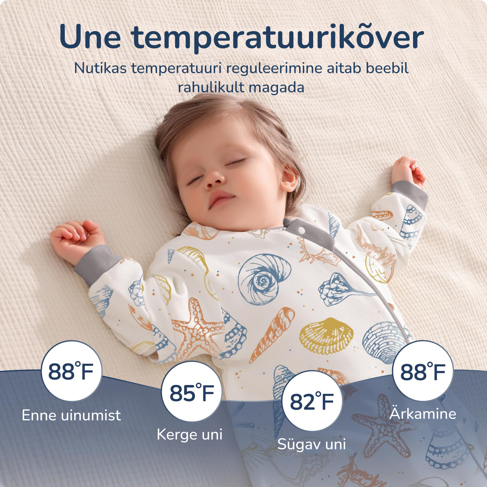 👶 Mazuļu guļammaiss EasySleep (3–24 mēn.)