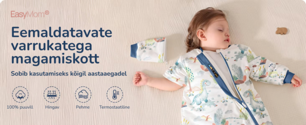 👶 Mazuļu guļammaiss EasySleep (3–24 mēn.)